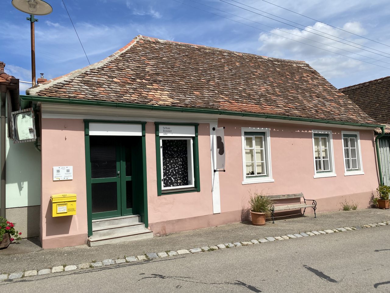 SchauFenster zum Themenweg "Spuren am Land" (© Museumsmanagement Niederösterreich)